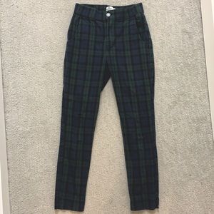 Hollister Plaid Pants